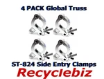 Global Truss 2" Side Entry Clamp (4 Pack) ST-824 Coupler Reversed Elbow. Fixed Price $86.95.