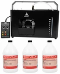 Chauvet Hurricane 4D Dmx Hazer Machine W/ REMOTE+TIMER+(3) Gallons Fluid. Fixed Price $599.99.