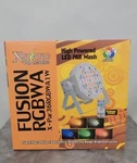 Xstatic Fusion Rgbwa Par Light 36X 1W Led Slim Dj W/ Ir Remote- White Nib. Fixed Price $75.00.