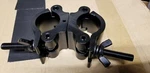 Generico Aluminum 50MM Swivel Cheeseboro Truss Scaffolding Clamp Black. Fixed Price $35.00.