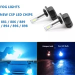 881 862 886 889 894 896 Led Fog Light Bulb Conversion Kit 55W 8000K Ice Blue. Fixed Price $11.49.