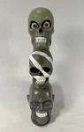 Read Gemmy Skull Trio Singers "shout" Halloween Animated Prop View Video. Fixed Price $39.95.