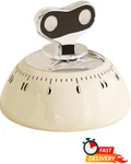 Retro Mechanical Kitchen Timer 60-MIN Countdown Magnetic Wind-up Loud Alarm. Fixed Price $17.60.