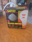 (1) 100W Satco Light Bulbs In Box !!! One. Fixed Price $6.39.
