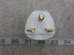 Hubbell Hbl 8566E 15A 250V Hospital Grade Straight Blade Plug 6-15P, New. Fixed Price $12.95.