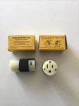 New Lot Of Hubbell 5269-C Insulgrip Connector Body 15A 125V. Fixed Price $23.99.