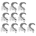 Global Truss Snap Clamp Medium Duty Hook Style - 10 Pack. Fixed Price $300.00.