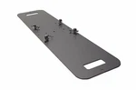Closeout! 12 X 48 Silver Steel Base Plate Fits Global Truss F23 F24 F33, F34 Sq. Fixed Price $219.99.