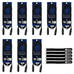 8 Pack 10FT Dmx Cables 3 Pin Xlr Female To 512 Stage Light Data Wire. Fixed Price $68.40.