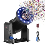 Vevor Electric Confetti Cannon Machine Led Lights 1500W Dmx/ Remote Control. Fixed Price $173.99.