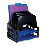 Officemate OIC22112 Incline Sorter 5 Compartment Black 14" H. Fixed Price $50.76.