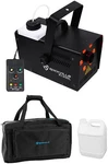 Rockville R1200L Fog/smoke Machine Led LIGHTS/STROBE+2 Remotes+waterproof Bag. Fixed Price $174.90.