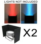 (2) Dj Wedding Venue Slimpar 38 56 64 Led Uplighting Covers. Fixed Price $55.99.