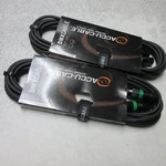 Lot Of 2 New Adj American Accu-cable 3-PIN Dmx 15 Ft. Fixed Price $25.00.