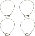 Safety Cable Lock, Stainless Steel With Loops Heavy Duty Bike Hook Fl. Fixed Price $13.58.