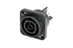Neutrik NAC3FPX-TOP Powercon True Locking Outlet Connector 1/4" Flat Tab. Fixed Price $14.95.