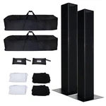 Prox XT-SQ328 3.28FT (1M) Square Truss Segments Pair + White & Black Covers I.... Fixed Price $843.40.