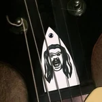 Guitar Truss Rod Cover - Engraved Etch Fit Esp Ltd James Hetfield Metallica. Fixed Price $18.99.