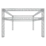 Global Truss 20'X20' Trade Show Booth - Modular F34 Double Tier Box. Fixed Price $18400.00.