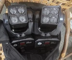 2 American Adj Inno Pocket Z4 Moving Head Wash Dmx Sound Active Led With Bag. Fixed Price $400.00.