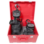 Prox XT-MCH1TX2-30FT Set Of Ton Manual Hoists W 30' Chains & Case .... Fixed Price $837.40.