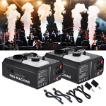 2X 1500W Machine W/ Remote Vertical Upspray Smoke Stage Fogger. Fixed Price $125.99.