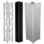 Global Truss SQ-4112 6.56FT/2.0M Square Box Segment W. White + Black Scrim Cover. Fixed Price $603.40.