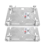 Pro X Pack Of Two 12" Aluminum Base Plates Universal F34 Trussing. Fixed Price $119.99.
