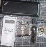 Seesii 1.5 Inch Led Gym Timer Stopwatch With Remote Controller. Fixed Price $19.99.