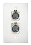 White Procraft SPL-2X-WH-VAR 1 Gang Stainless Audio Installation Wall Plate. Fixed Price $9.95.