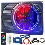 10" 1000W Slim Under-seat Subwoofer Powered Car Truck W/ Amp Kit Speaker Us. Fixed Price $79.99.
