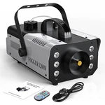 1200W Led Rgb Stage Machine Smoke Effect Fogger Dj Xmas Decor W/ Remote. Fixed Price $53.00.