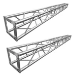 Two (2)8.2 Ft. 2.5 Meter Square Aluminum 8"X8" Bolted Type Truss Segment Section. Fixed Price $899.99.