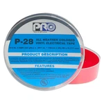 Pro Tapes All-weather Colored Electrical Canister-packed (P-28): 3/4 In.. Fixed Price $14.77.