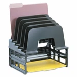 Niob Officemate Incline Sorter Trays 5-COMPARTMENTS Plastic 9.12W 13.5D X14H. Fixed Price $25.00.