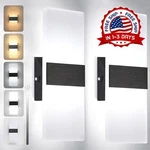 Cube Led Wall Lights Mparas Pared Bicas Modernas Arriba Abajo.. Fixed Price $75.99.