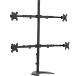 Vivo Telescoping Quad Ultra Wide 27" 38" Monitor Freestanding Desk. Fixed Price $99.99.