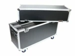 Osp Adjustable Ata Road Case W/ Wheels For Two Up To 55" Led Tv Screens. Fixed Price $1572.99.