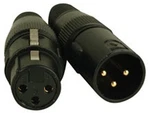 Elation ACXLR3PSET 1 And Female Connectors W/ Gold Pins New. Fixed Price $7.99.