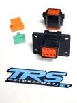 Firewall Bulkhead Deutsch 8 Pin Connector Kit Fueltech Microtech Haltech Ecu Dt. Fixed Price $21.50.