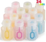 24 Pack Mini Bubble Wands Party Favors Kids Summer Outdoor Wedding Bath Toys Fun. Fixed Price $27.99.