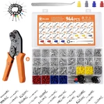 945PCS Connector Kit Non Insulated Terminal Pins 21 Types 22-16 Awg Set Pro!. Fixed Price $70.57.