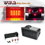 Smoked Lens Jdm Look Led Rear Fog Lights Brake/tail Lamp For Subaru Wrx Sti,etc. Fixed Price $22.49.