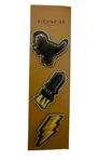 Coach Accessories Rexy Rocket Lighting Bolt Pin Set New On Card. Fixed Price $95.17.