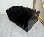 Mmf Industries Vertical 8 Slot Steel Desktop File Organizer. Fixed Price $54.00.