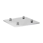 Global SQ-4137H 16"" X Aluminum Base Plate For F34 Square Trussing. Fixed Price $171.00.