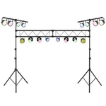 11.5' Portable Lighting Truss System Heavy Duty Metal Pro Audio Dj Stand. Fixed Price $169.99.