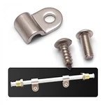 5/8 Stainless Steel Single Line Clamps - Pack Of 12 American Shifter Rat Rod. Fixed Price $19.95.