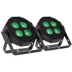 Eliminator Lighting Mega Hex Par Lights 4X20-WATT Rgbla+uv Led & Remote Con.... Fixed Price $319.98.
