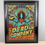 Dead & Company Hollywood Bowl Poster Owen Dippel Signed Numbered 308/1370 Framed. Fixed Price $375.00.